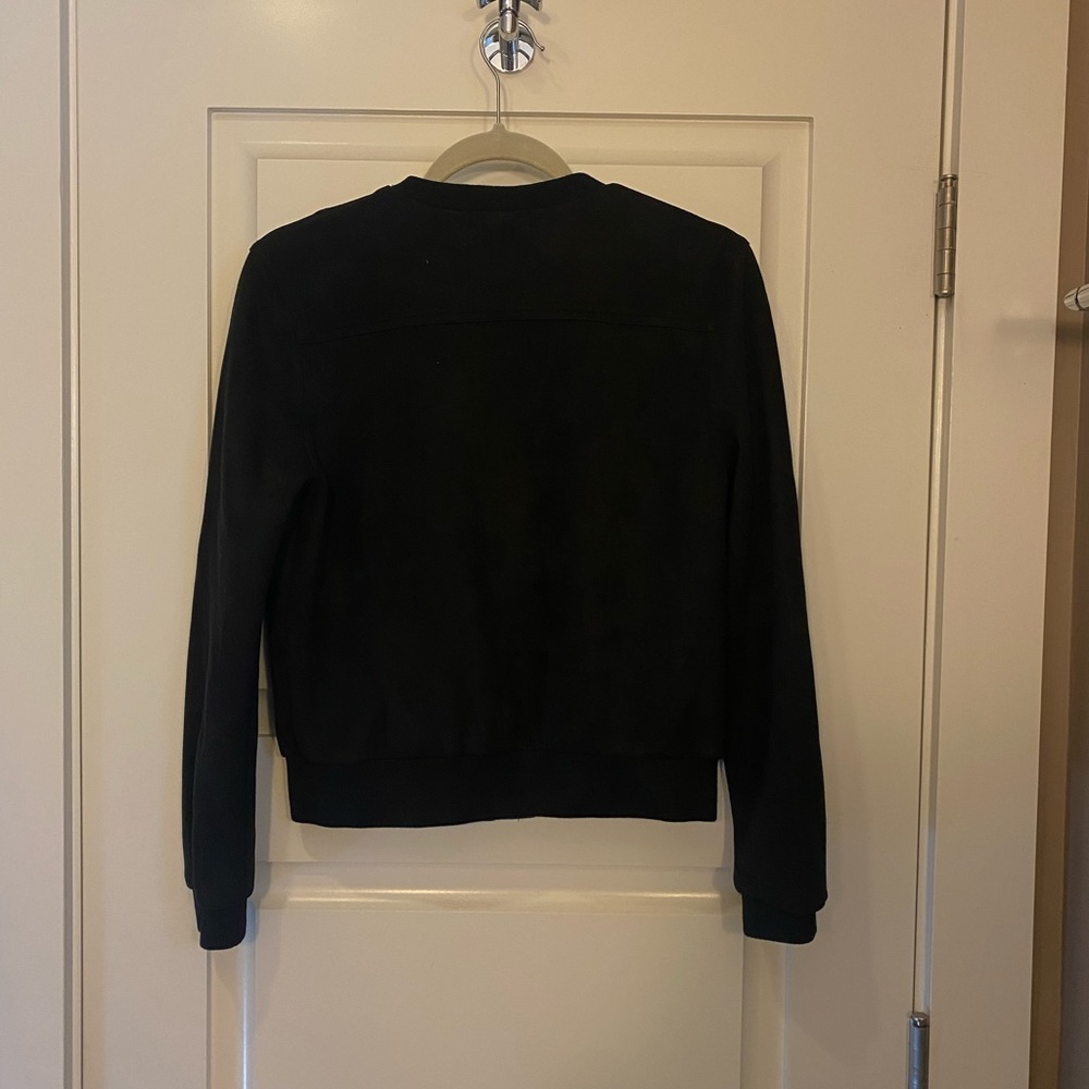 Cropped Suede Jacket - Picture 2 of 4